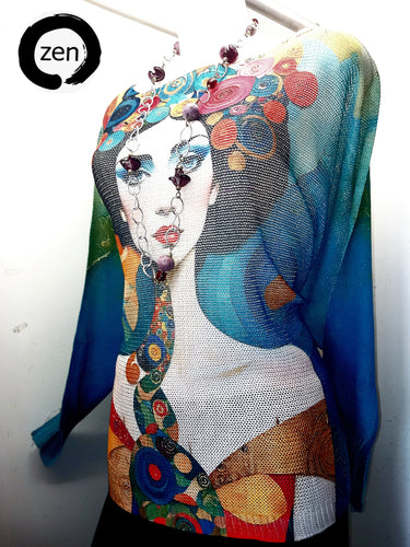 Blusa art pop